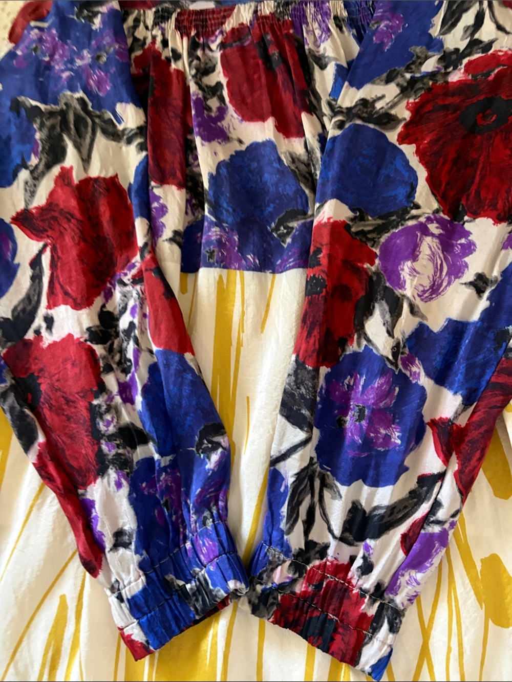 RARE Archival Dries Van Noten 100% Silk Hooded Tunic Dress Size 38 M Floral - Picture 11 of 11